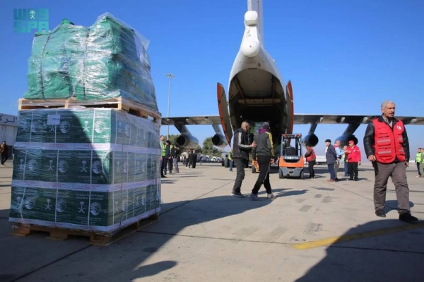 Saudi Arabia starts airlifting aid to succor Syrian people