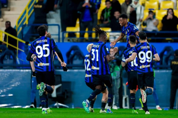 Denzel Dumfries was the hero for Inter, scoring both goals in the second half. 