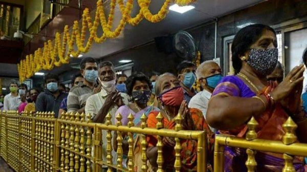 The Tirupati temple in Andhra Pradesh is one of Hinduism's most sacred shrines