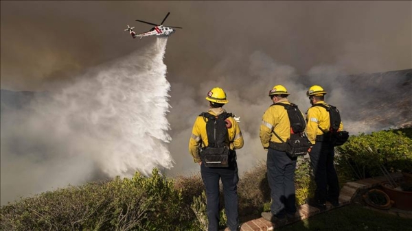 Los Angeles wildfires death toll rises to 16 as blazes rage on