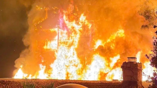 The fires have burnt thousands of acres of land and destroyed many buildings