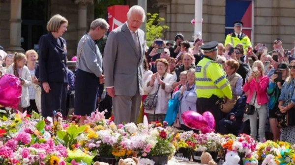 King Charles visited Southport to pay his respects to the victims