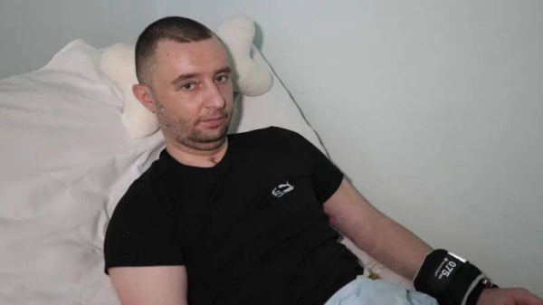 Pte Bezverkhny lost both legs and contracted sepsis five times