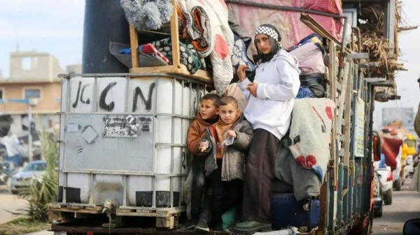 Palestinians displaced from northern Gaza face the immediate challenge of finding shelter