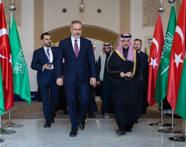 Saudi and Turkish foreign ministers discuss regional developments