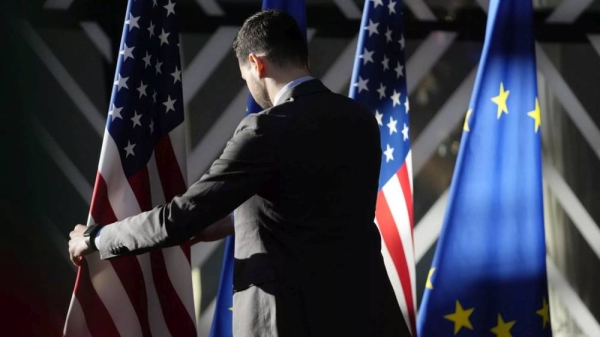 EU-US Energy Council Ministerial meeting at the European Council building in Brussels, on April 4, 2023