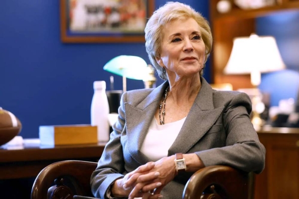 Linda McMahon has yet to be confirmed by the Senate to serve as the education secretary