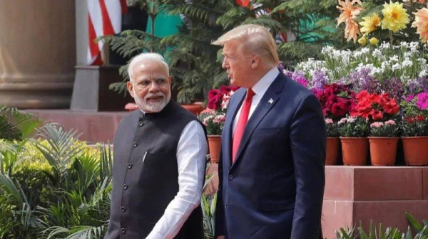 Modi and Trump shared warm relations during the US president's first term