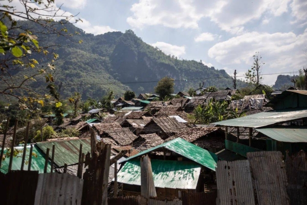 The Mae La refugee camp houses around 37,000 Karen refugees fleeing armed conflict and ethnic persecution in Myanmar