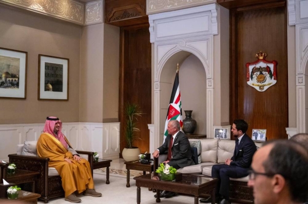 Saudi Interior Minister meets Jordan's King in Amman