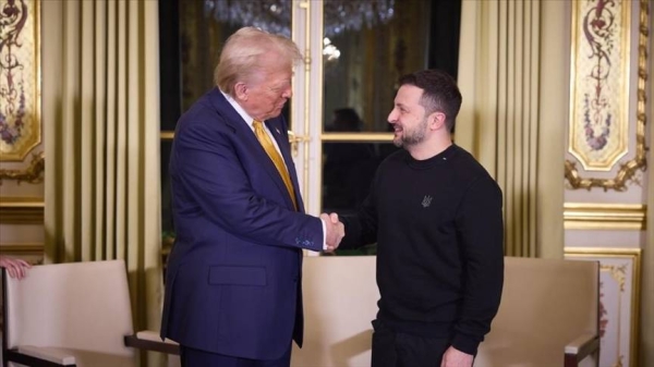 US President Donald Trump and Ukrainian President Volodymyr Zelenskyy. (File photo) 