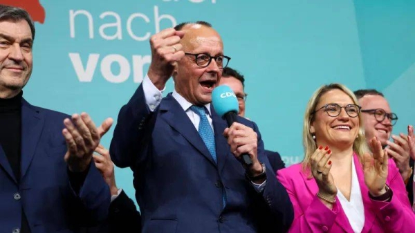 Friedrich Merz thanks voters after German election victory