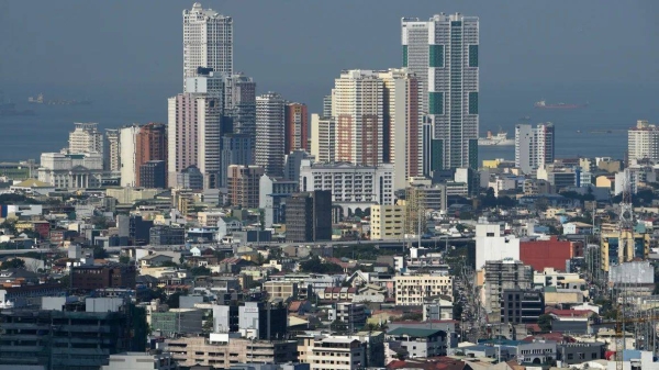 File photo showing Manila skyline. On February 20, 2025 a Chinese student was kidnapped from a British school in Manila