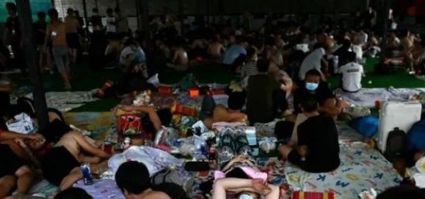 Former workers and victims of scam centres are now stuck in makeshift camps, uncertain what happens next