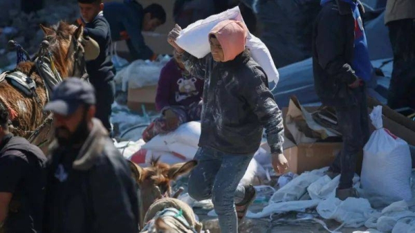 Aid agencies say they have managed to store some supplies, and there is no immediate danger to Gaza residents