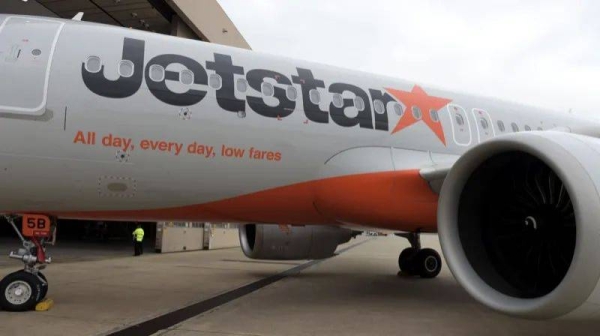 The incident happened on a Jetstar service at a Melbourne airport