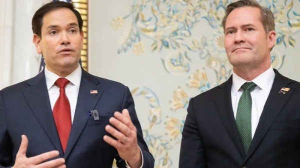 The move was announced by US Secretary of State Marco Rubio after peace talks between the US and Ukraine in Saudi Arabia