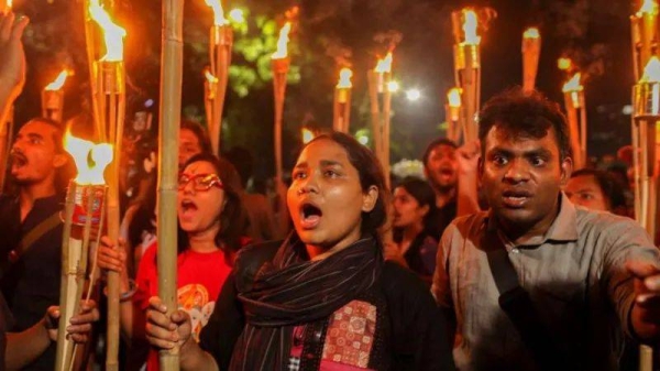 Protests erupted following the girl's death, with demands that the government expedite justice for rape victims and reform laws related to women and children's safety