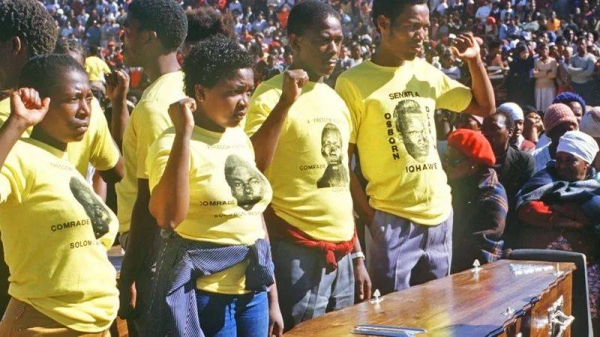 Many young people sacrificed their lives to fight the racist system of apartheid