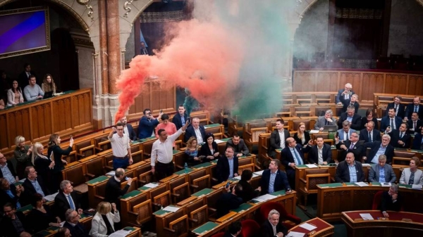 The legislation, supported by Orbán’s Fidesz party and their minority coalition partner the Christian Democrats, passed in a 136-27 vote.