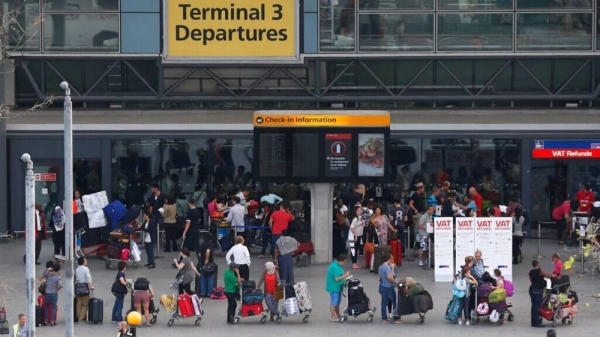 Saudia urged travelers currently in London not to head to Heathrow Airport.