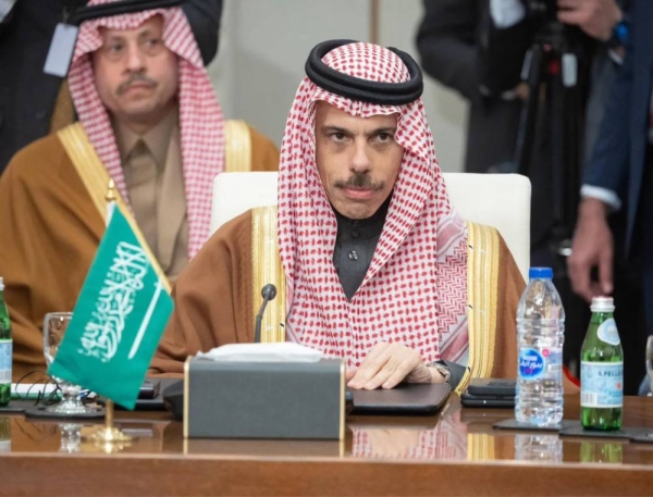 Saudi Minister of Foreign Affairs Prince Faisal bin Farhan.