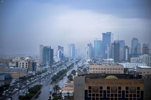 The Makkah region is expected to experience moderate to heavy rainfall, accompanied by hail and strong winds while the Riyadh region will witness moderate to heavy rain.