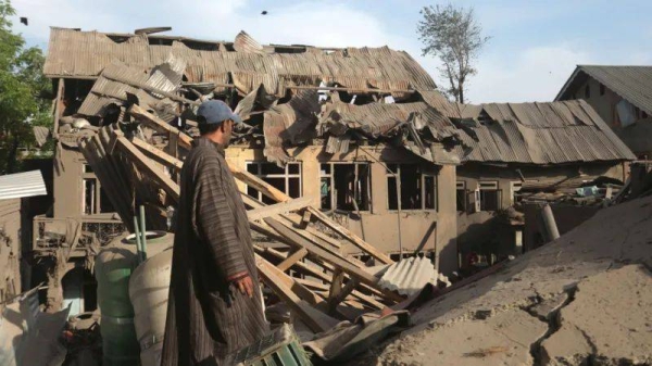 Kashmiris have held widespread protests against the militant attack