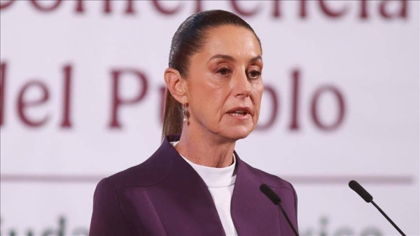 Mexican President Claudia Sheinbaum.