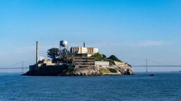 Alcatraz prison island