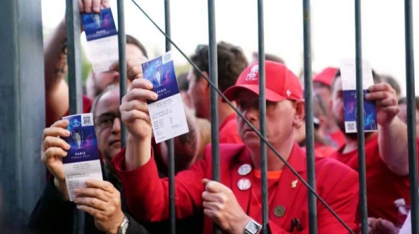 Liverpool fans were initially accused of causing the chaotic scenes at the Stade de France in 2022