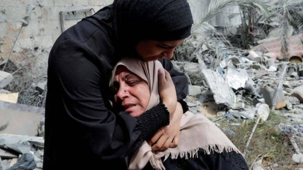 Israeli officials say the offensive will involve displacing the majority of Gaza's 2.1 million population