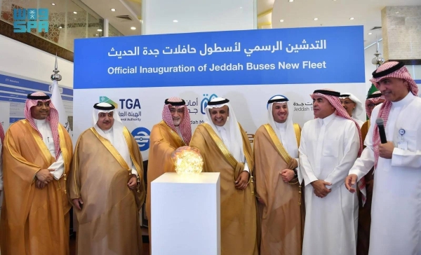 New phase of expanded public bus network inaugurated in Jeddah