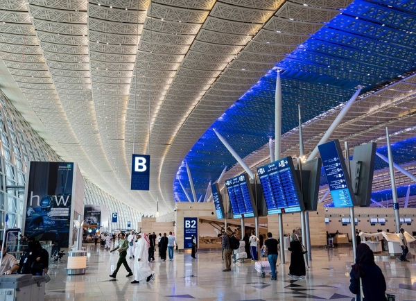 GASTAT: Total number of passengers at Saudi airports jumps 15% to over 128 million in 2024