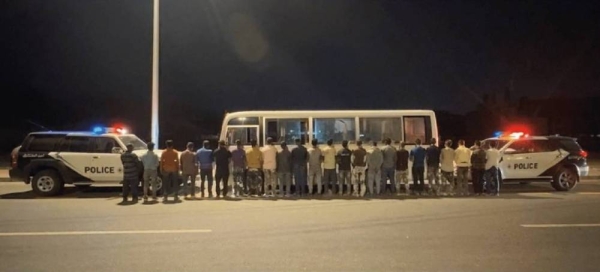 Indian expat arrested for transporting 22 visa holders without a Hajj permit