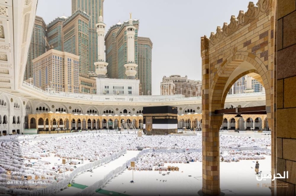 Mataf area ready for Hajj 1446 with capacity of 107,000 pilgrims per hour