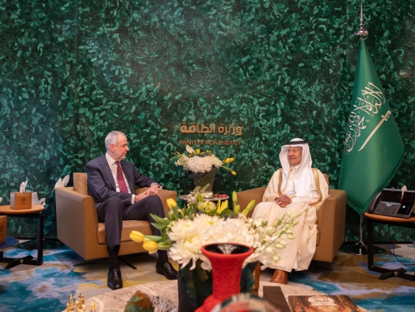 Saudi energy minister meets with COP30 president-designate