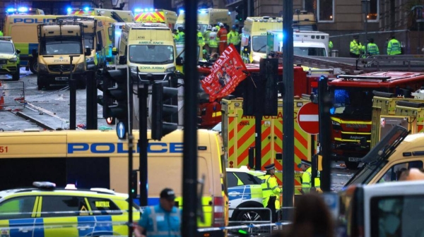 Man arrested after car drives into crowd during Liverpool FC victory parade