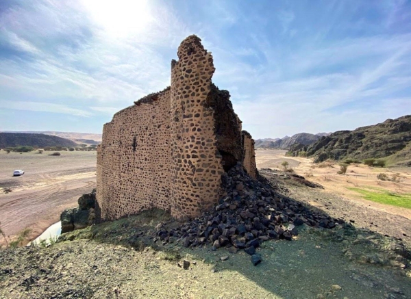 Hadiyah Castle served pilgrims as a key stop and water source