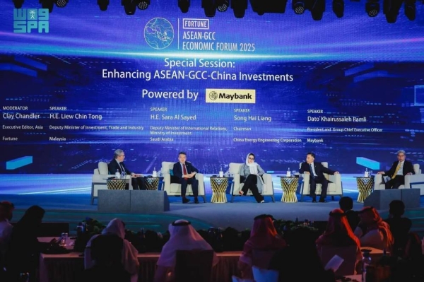 Saudi Arabia showcases investment prospects at ASEAN, GCC and China Economic Forum