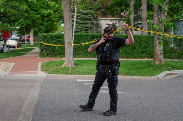 Police investigate after an attack on the Pearl Street Mall in Boulder, Colorado, on Sunday.
