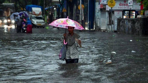 Heavy rains last month caused widespread flooding in Mumbai
