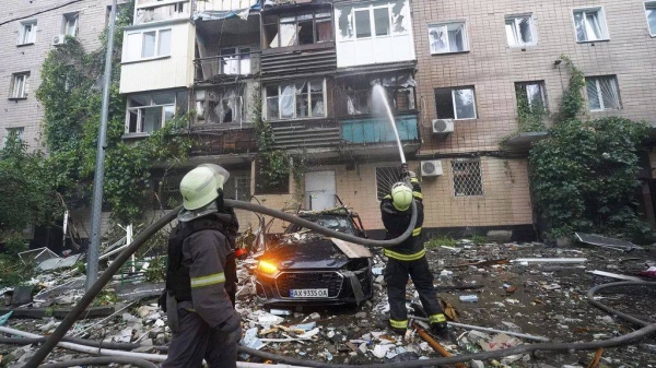 Massive Russian aerial attack targets Kharkiv