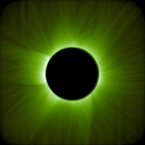 This image provided by the European Space Agency shows the Sun's corona captured by the Proba-3 pair of spacecraft, 23 May, 2025