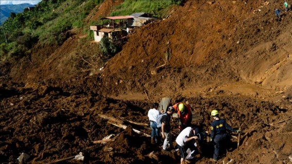 Colombia landslide death toll rises to 22 as search continues for 8 missing