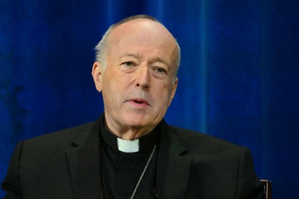 US cardinal Robert McElroy, pictured in May, gave a wide-ranging interview to CNN, during which he criticized the Trump administration's immigrant deportations and the so-called 'big, beautiful bill.'