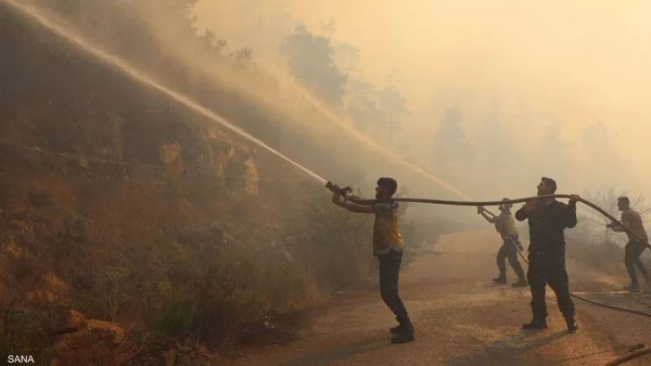 Syria brings massive wildfires under control after 10-day battle in Latakia