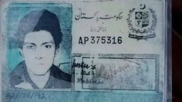 The man's identity card was found with body
