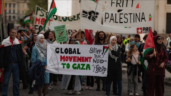 Mass rallies across Europe demand end to Israeli attacks on Gaza