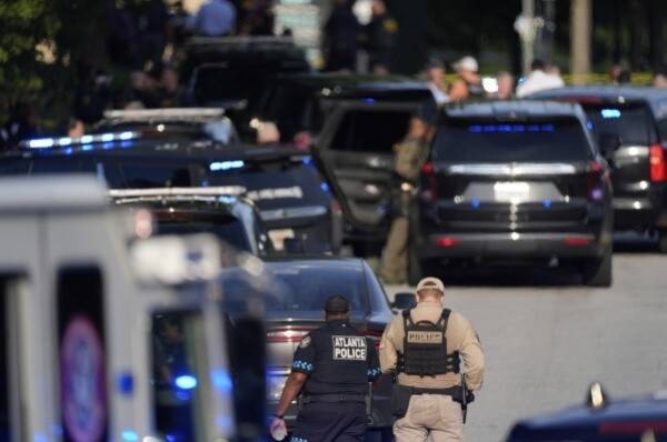CDC shooting leaves officer dead amid tensions over vaccines
